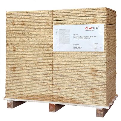 Claytec Droogstucplaten pallet