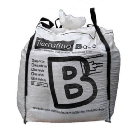 Tierrafino Base Basis leemstuc aardvochtig met stro bigbag