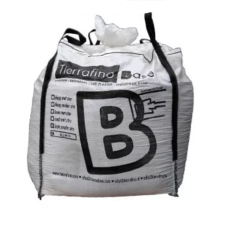 Tierrafino Base Basis leemstuc aardvochtig met stro bigbag