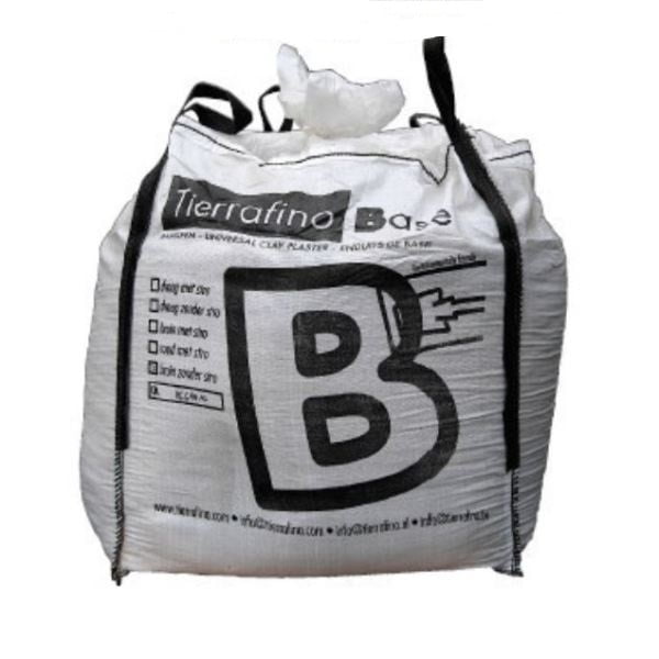 Tierrafino Base Basis leemstuc aardvochtig met stro bigbag