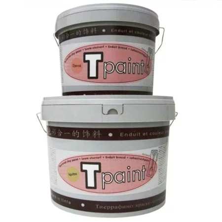 Tierrafino T-Paint Leemverf Kleuren Structuur emmers 5 en 10 liter