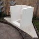 Pizza-oven fundering en onderstel