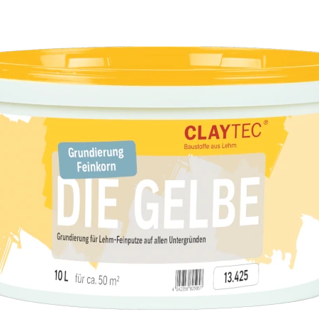 Clayfix Primer voor leemfinish (De Gele), emmer 10 liter