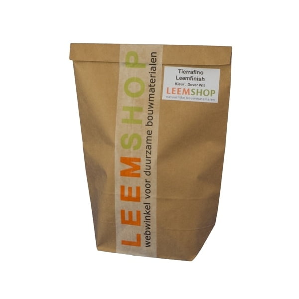 Tierrafino Leemfinish, proefverpakking