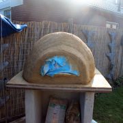 leemoven drogen Drogen met het deurtje in een plastic zak om alles op zijn plaats te houden.