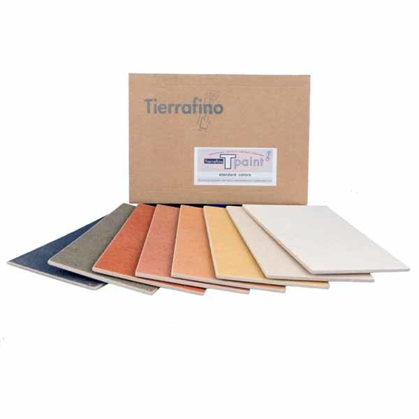 Tierrafino T-Paint Leemverf Structuur Kleurstalen