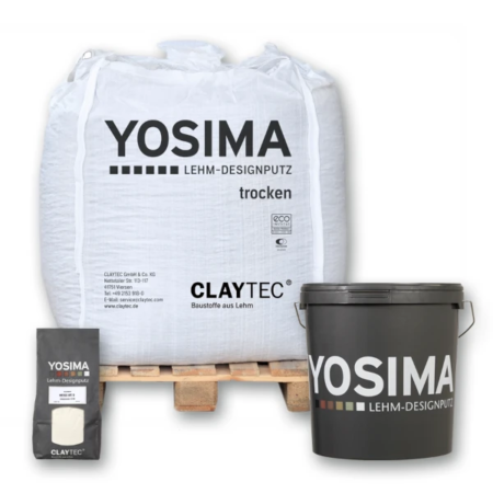 Claytec Yosima Designstuc, bigbag 500 kilo